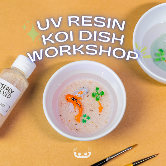 UV Resin Koi Dish Workshop