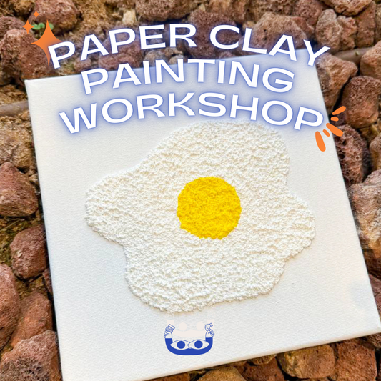 Paper Clay Painting Workshop
